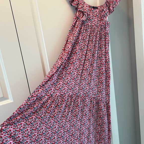 Zara Flowery Dress XS - Picture 5 of 7